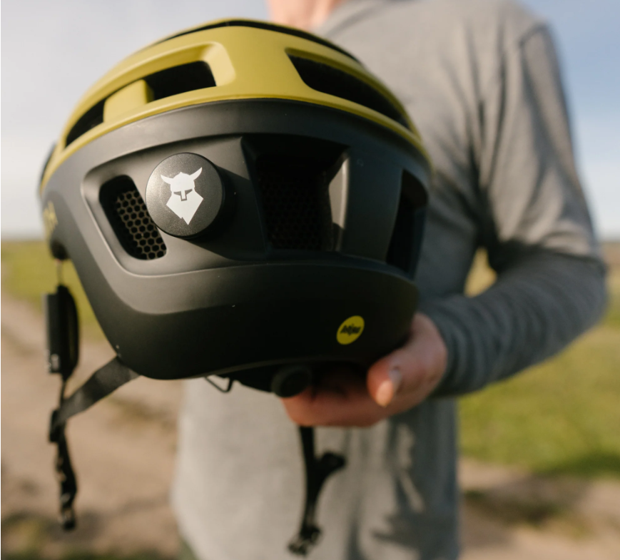 The Aleck Tocsen crash sensor can be fitted to most helmets