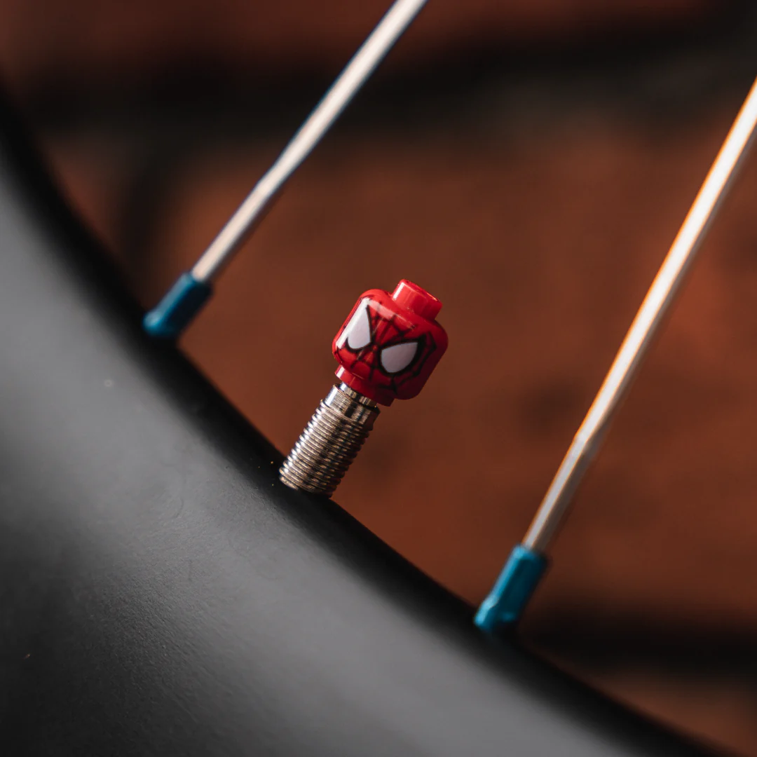 Brick Caps Spiderman option