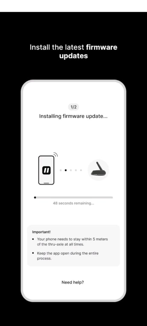 The Classified Powerhub App will allow you to keep your firmware up to date