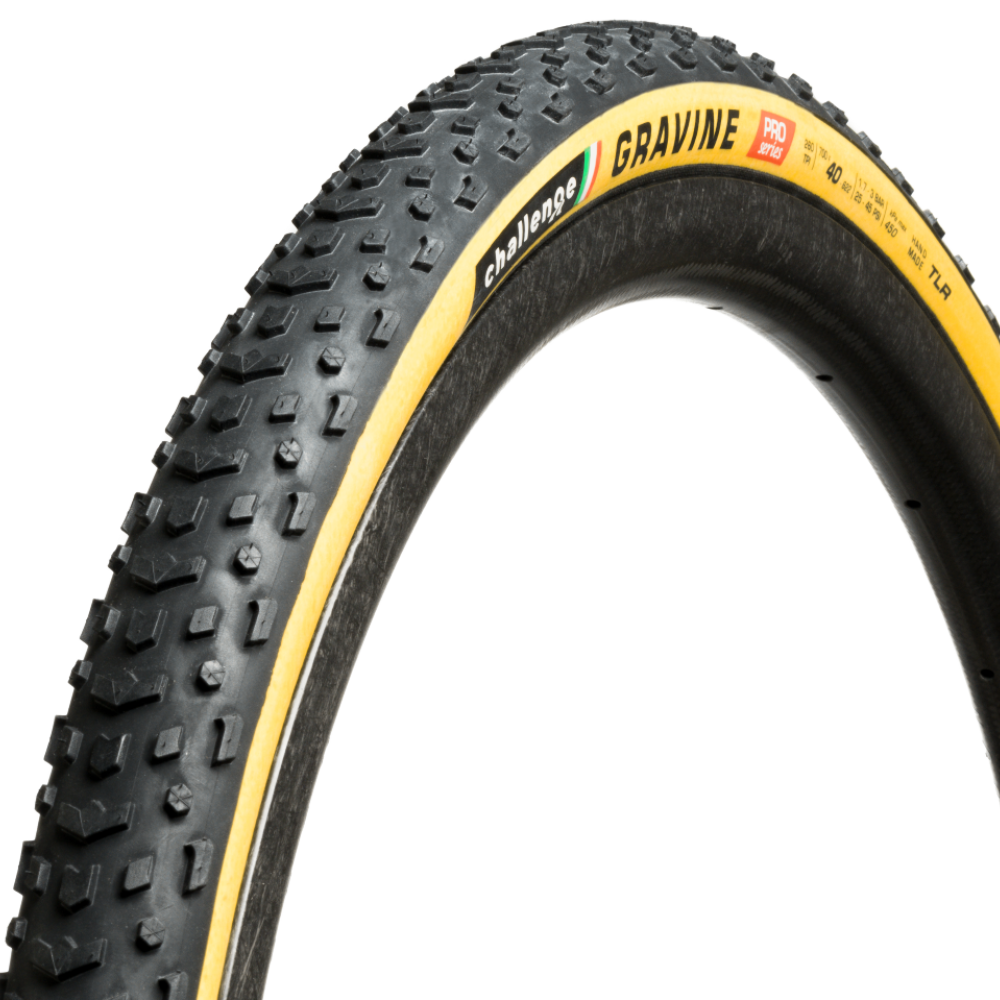 The latest gravel tyre from Challenge, the Gravine