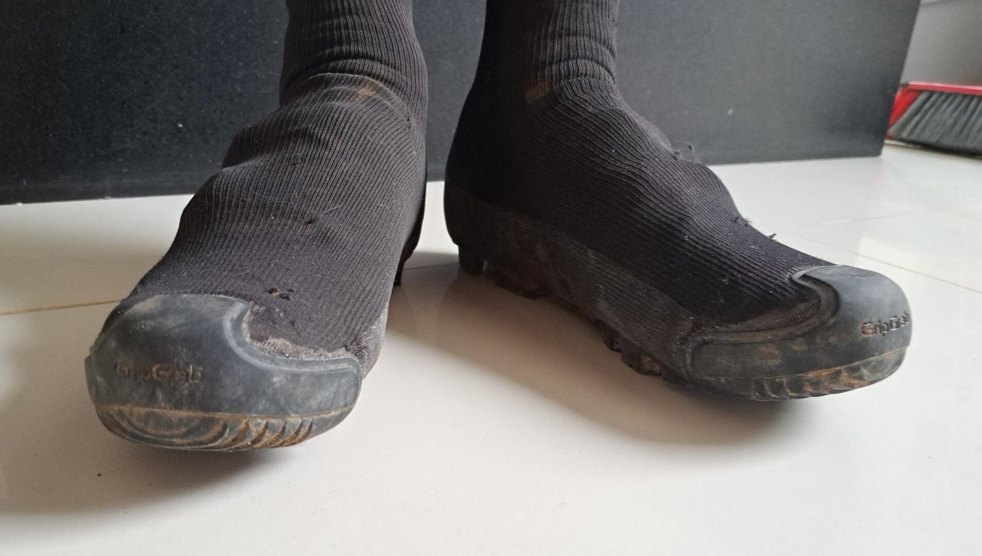 A tough winter or rocks, mud and thorns leaves its marks on the Explorer Waterproof Gravel Shoe Covers