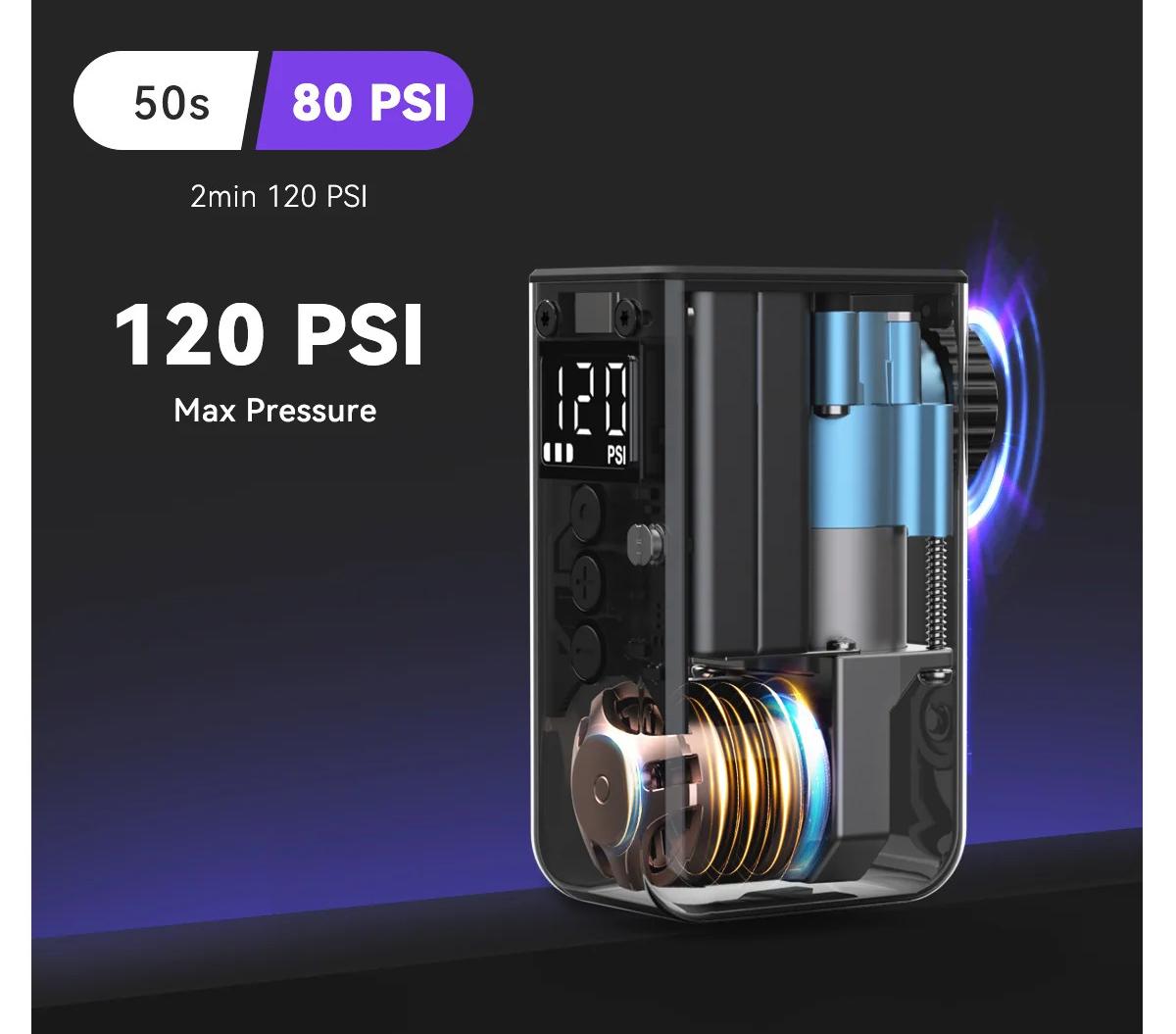 Cycplus E-Pumps use brushless motors to pump your tyres