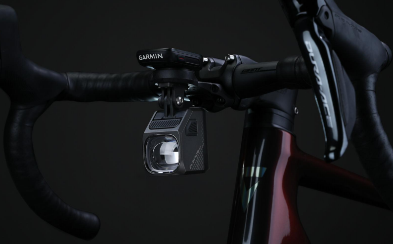 The Magicshine EVO 1700SD sits under your head unit