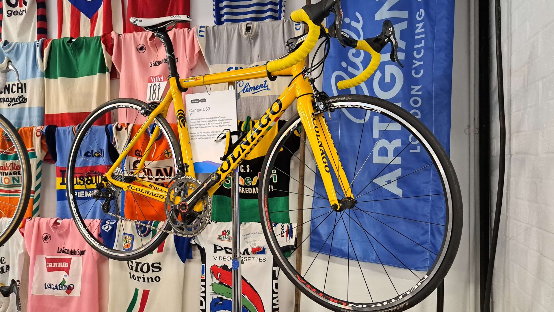 Thomas Voeckler's Tour bike at Rouleur Live
