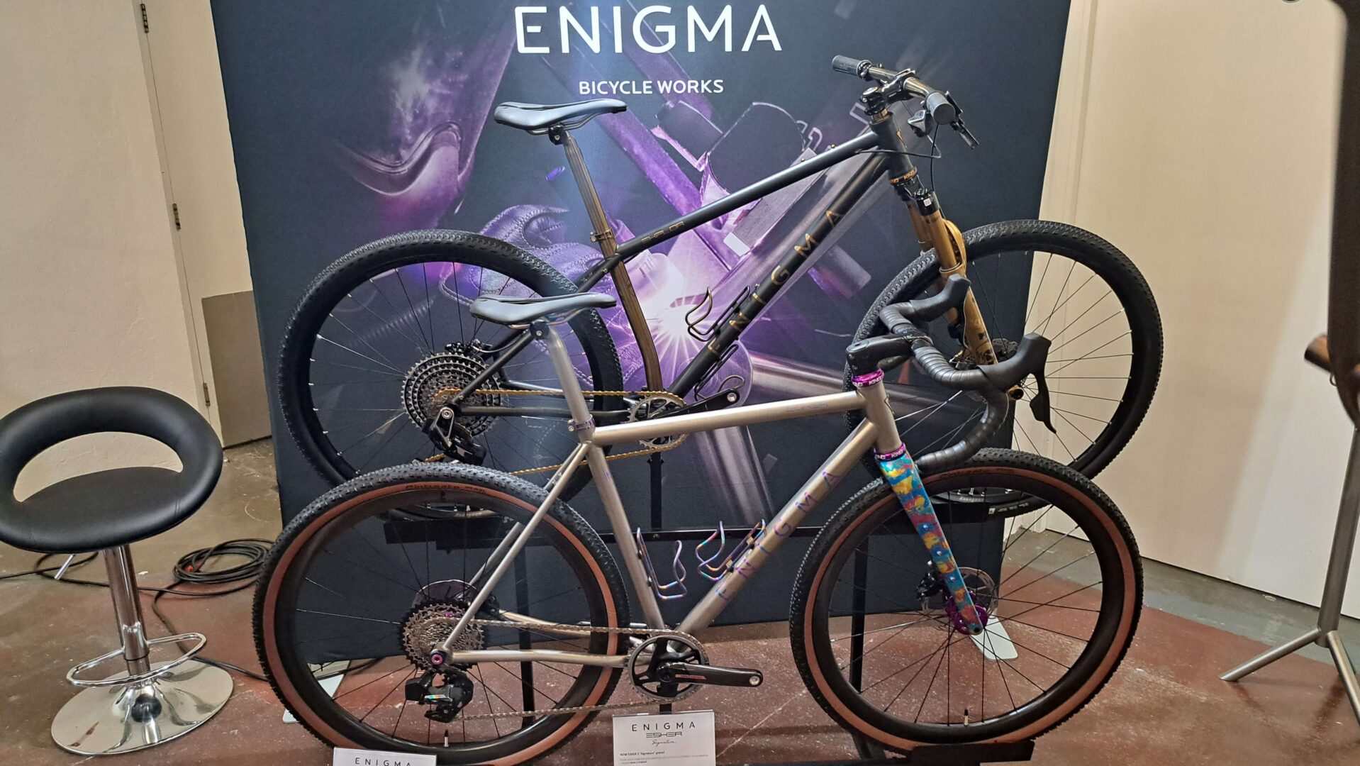 Enigma's Esker and Explor at Rouleur Live