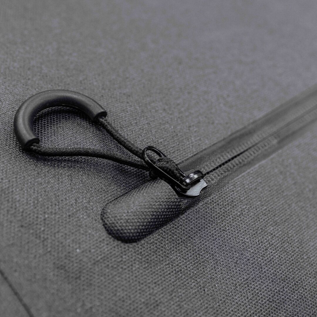 Heat welded seams and zips on the Waterproof Drypack will keep water out