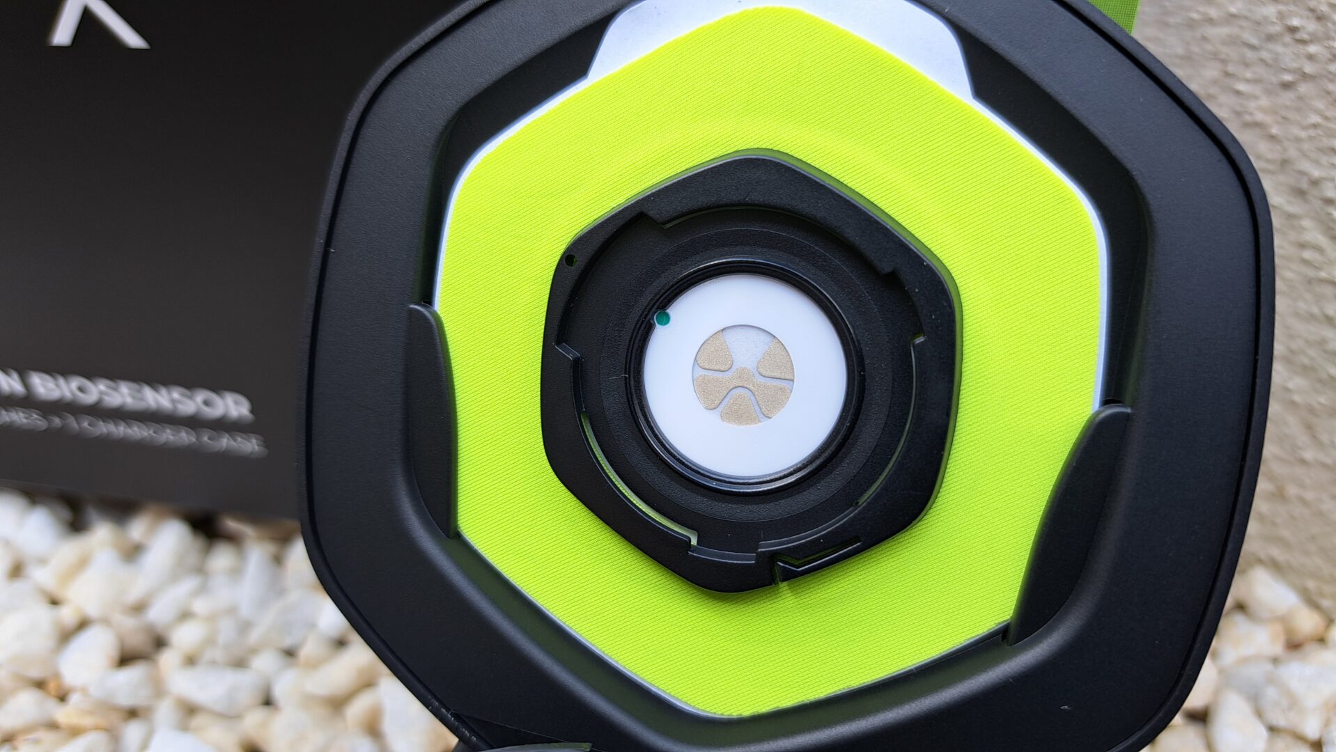 The Nix Biosensor adhesive patch collects your sweat