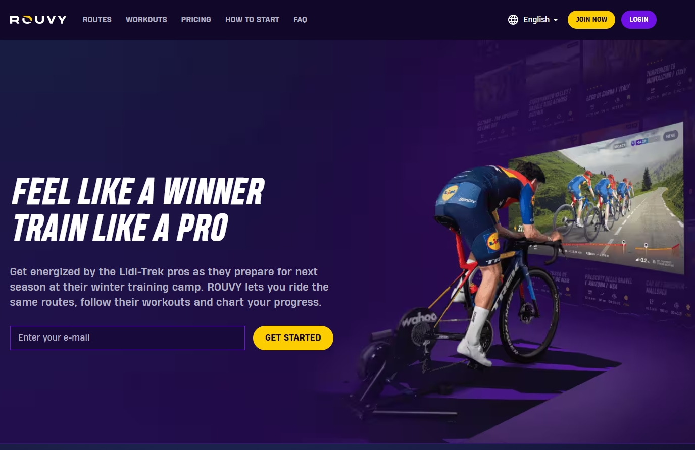 Lidl/Trek Virtual Training Camp plan