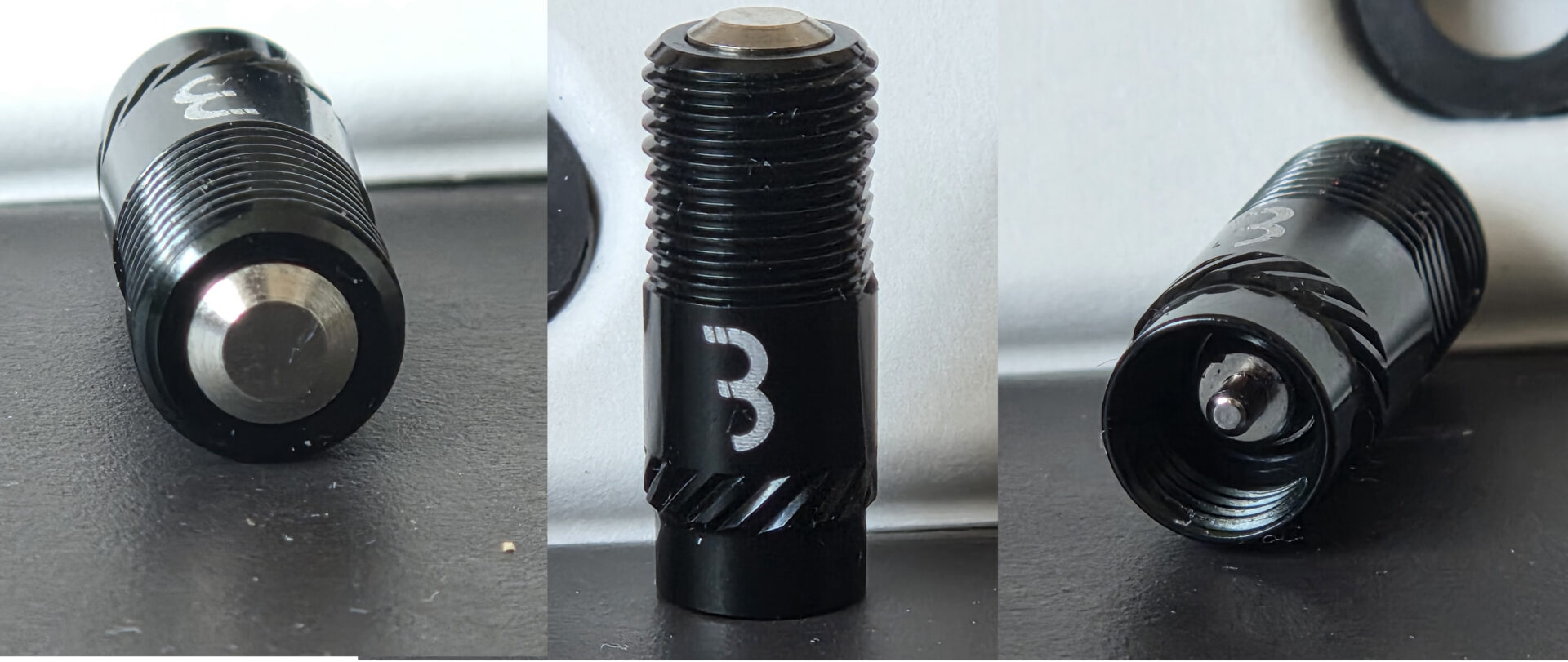 Close ups of the CoreCap