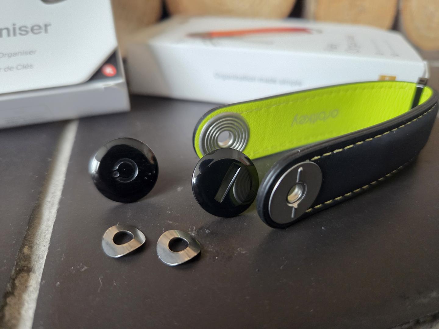 Orbitkey Key Organiser components