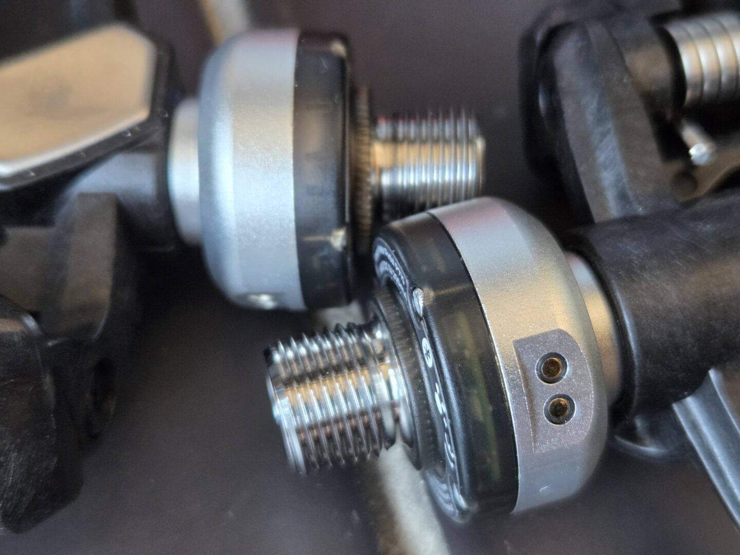 Close up of Magene P715 pods