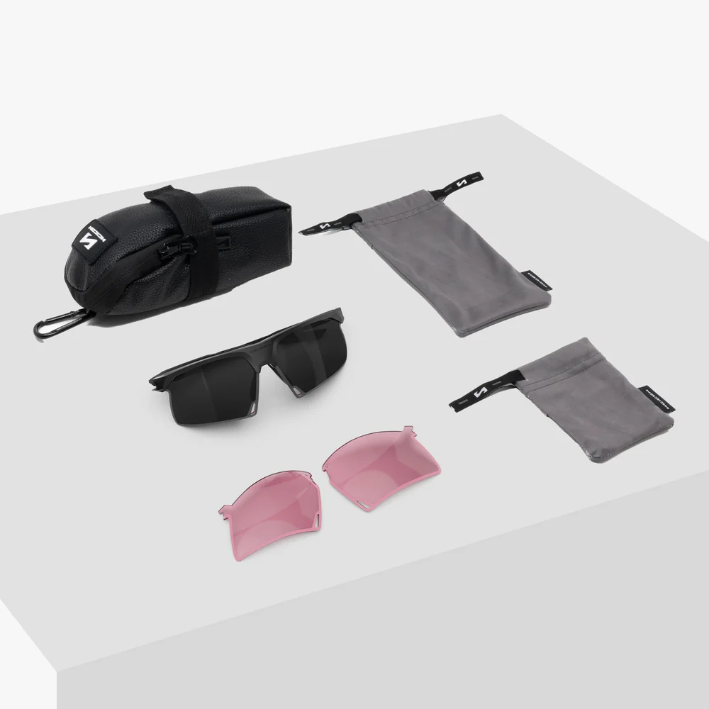 Scicon Titanium cycling glasses accessories