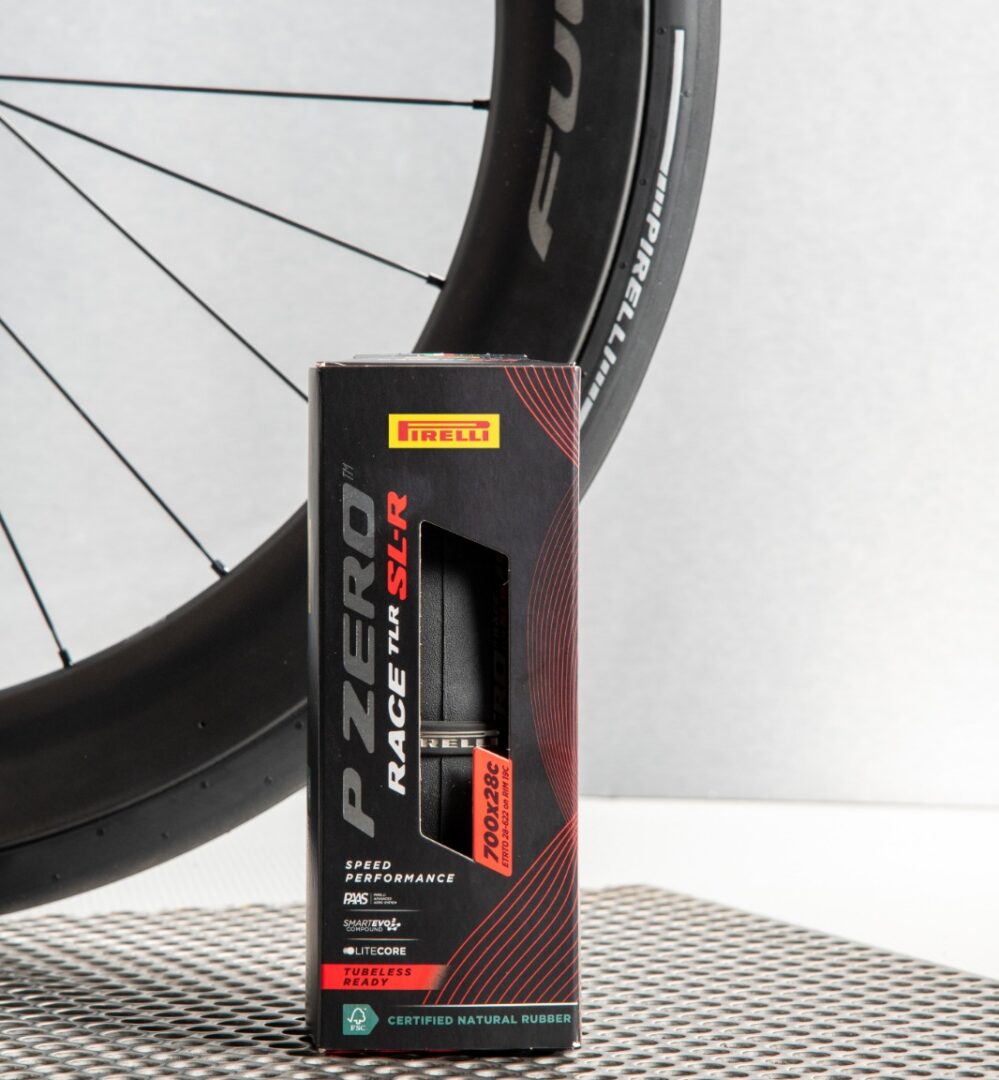 P Zero Race TLR SL‑R tyre and box